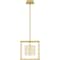 Quoizel Dazzle Integrated LED Soft Gold Pendant PCDZ2812SGD - alternate 2